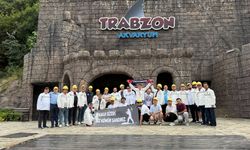 BAŞKAN KAYA, ZONGULDAKLI MADENCİLERİ TRABZON AKVARYUM’DA AĞIRLADI