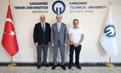 KTÜ Rektörü Prof. Dr. Hamdullah Çuvalcı’ya Ziyaret