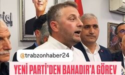 BAHADIR’A KURUCU BAŞKANLIK GÖREVİ