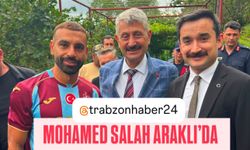 Dünya yıldızı Mohamed Salah, Araklı’da!