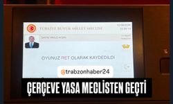 Çerçeve yasa Meclis’ten geçti! İYİ Partili Yavuz Aydın red oyu verdi