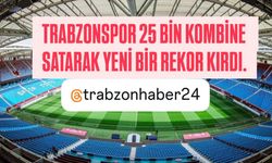 TRABZONSPOR’DAN TARİHİ REKOR