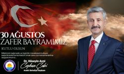 ARAKLI BELEDİYESİ - 30 AĞUTOS ZAFER BAYRAMI TEBRİĞİ