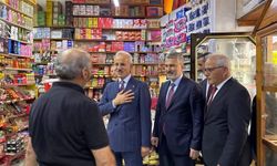 Bakan Uraloğlu Köprübaşı’nda Esnaf Ziyareti Yaptı