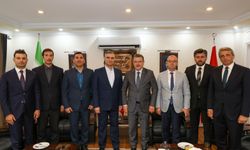 BAŞKAN GENÇ’TEN İRAN VE RUSYA BAŞKONSOLOSLARINA ZİYARET