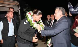 AVRUPA ŞAMPİYONU HAVVANUR KETHÜDA TRABZON’DA COŞKUYLA KARŞILANDI