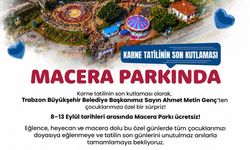 BÜYÜKŞEHİR’DEN ÇOCUKLARA TATİL SONU SÜRPRİZİ