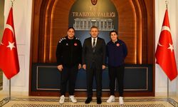 Vali Şahin, Avrupa Şampiyonu Millî Boksörleri Kabul Etti