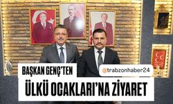 BAŞKAN AHMET METİN GENÇ’TEN TRABZON ÜLKÜ OCAKLARI’NA HAYIRLI OLSUN ZİYARETİ