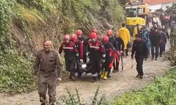 Trabzon’da toprak kayması! Toprak altında kalan vatandaştan acı haber