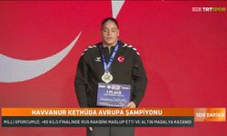 Trabzonsporlu Milli boksör Havvanur Kethüda Avrupa şampiyonu!