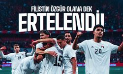 “Filistin özgür olana kadar maç ertelenmiştir.”