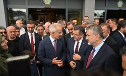 BAKAN URALOĞLU TRABZON RAYLI SİSTEMİN TEMEL ATMA TÖRENİ İÇİN GELDİ