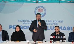 Başkan Genç, Mezarlıklar Dairesi personeliyle bir araya geldi BÜYÜKŞEHİR EN ZOR GÜNDE VATANDAŞIN YANINDA