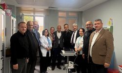 ARAKLI BAYRAM HALİL DEVLET HASTANESİNE TIBBİ CİHAZ DESTEĞİ