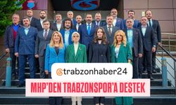 MHP'DEN TRABZONSPOR'A DESTEK ZİYARETİ