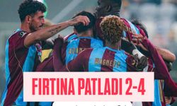 TRABZONSPOR'DAN AVRUPA'DA YILDIZLAR GEÇİDİ: KuPS 2-4 TRABZONSPOR