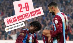TRABZONSPOR’DAN İSTANBUL TAKIMLARINA GEÇİT YOK ; 2-0