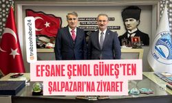 ŞENOL GÜNEŞ'TEN ŞALPAZARI BELEDİYESİ'NE SÜRPRİZ ZİYARET: İLÇEDE BÜYÜK SEVİNÇ