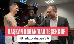 Ertuğrul Doğan’dan Teşekkür