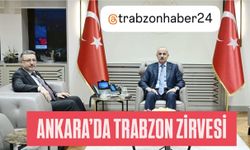 TRABZON'DAKİ DEV YATIRIMLAR ANKARA'DA MASAYA YATIRILDI: BAŞKAN GENÇ VE BAKAN URALOĞLU ZİRVEDE