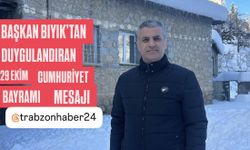 BAŞKAN BIYIK’TAN DUYGULANDIRAN 29 EKİM MESAJI