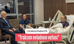 BAKAN URALOĞLU, TEDAVİ GÖREN DÜZKÖY BELEDİYE BAŞKANI SELİM ÇELENK’İ ANKARA’DA YALNIZ BIRAKMADI - VEFA ÖRNEĞİ ZİYARET