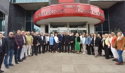 TOBB Trabzon İl Kadın Girişimciler Kurulu Başkanı Ahsen Aydın Ziyaretlerine Devam Ediyor