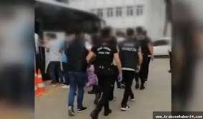 Trabzon'da yabancı uyruklu kişiyi silahla yaralayan 4 zanlı yakalandı
