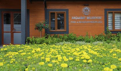 Akçaabat Belediyesi’nden 100 Bin Çiçekli Peyzaj