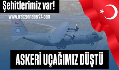 Şehitlerimiz var! Azerbeycan’dan Türkiye'ye dönen kargo uçağı Gürcistan'da düştü