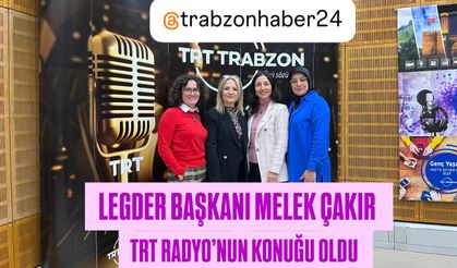 LEGDER BAŞKANI MELEK ÇAKIR TRT RADYO’DA “HAYATIN İÇİNDEN PROGRAMI’NA KONUĞU  OLDU”