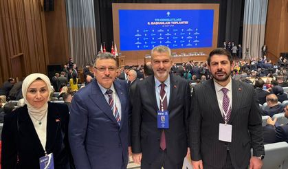 BAŞKAN GENÇ, AK PARTİ TRABZON TEŞKİLATINI TEBRİK ETTİ