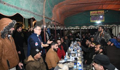 Başkan Genç, Halep’te konuştu:  “KARDEŞLİĞİMİZ RAMAZAN SOFRASINDA PEKİŞİYOR”
