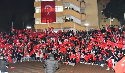Kampüste “Omuz Omuza” Maç Heyecanı