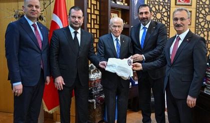 Başkan Ertuğrul Doğan’dan MHP Genel Başkanı Devlet Bahçeli’ye Ziyaret!