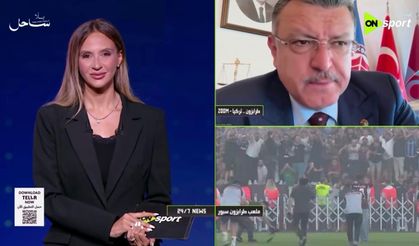 BAŞKAN GENÇ MISIR TELEVİZYONUNA TRABZON’U ANLATTI