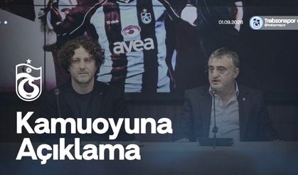Trabzonspor’dan Fatih Tekke Açıklaması