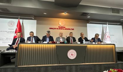 Trabzon’da Spor Yatırımları Masaya Yatırıldı