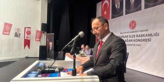 MHP'nin Ortahisar ilçe başkanı Salih Akkoç oldu