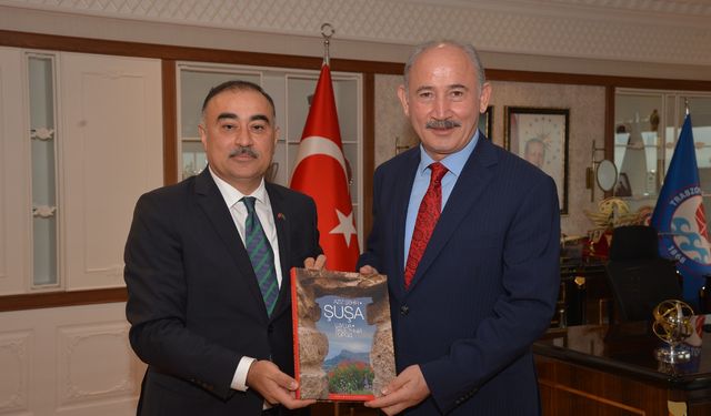 Azerbaycan Cumhuriyeti Büyükelçisi Memmedov Büyükşehir’i Ziyaret Etti