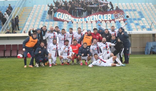 1461 Trabzon FK Ankara Deplasmanından galibiyet ile dönüyor
