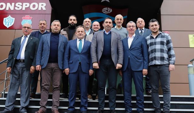 CHP Büyükşehir Belediye Başkan Adayı Saral’dan Trabzonspor’a Ziyaret