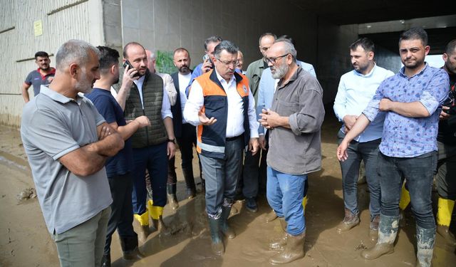 Başkan Genç Sel Bölgesindeki Son Durumu Açıkladı