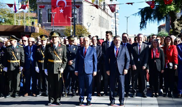 29 Ekim Cumhuriyet Bayramı Trabzon’da Törenlerle Kutlanıyor