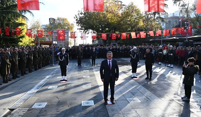 BAŞKAN GENÇ: “ATATÜRK’ÜN MİRASINA SAHİP ÇIKIYORUZ”