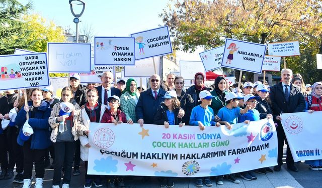 Dünya Çocuk Hakları Günü’ne Renkli Kutlama