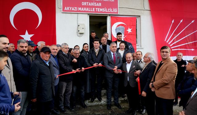 Başkan Kaya, CHP Akyazı Mahalle Temsilciliğinin açılışına katıldı