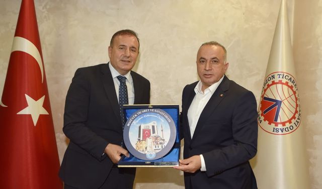 Bozüyük TSO’dan TTSO’ya ziyaret