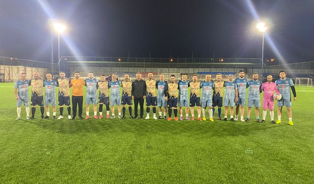 Trabzon Gazeteciler Cemiyeti futbol turnuvasında 5. haftada zirve düellosu var